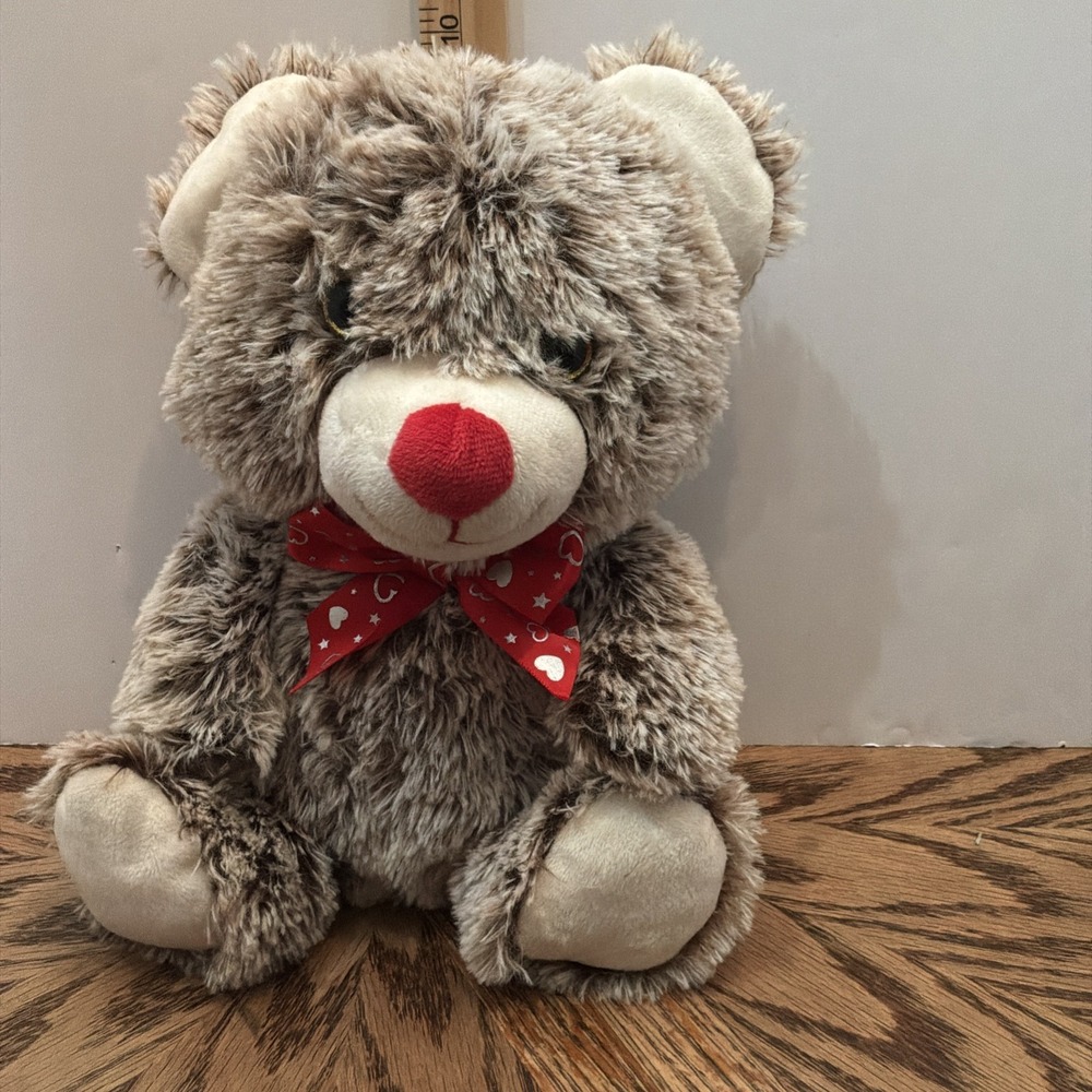 Valentine's Day‎ 8" Teddy Heart Bear Plush Way to Celebrate Brown